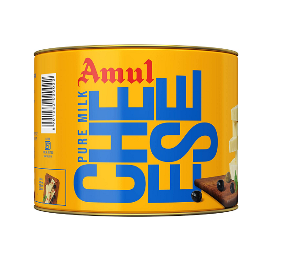 AMUL CHEESE TIN 400G
